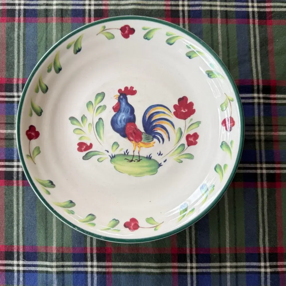 International Tableworks Provence Colorful Rooster 7-3/4